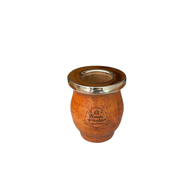 Mate Tradicional de Madera Algarrobo El Buen Pastor