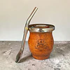 Mate Tradicional de Madera Algarrobo El Buen Pastor