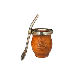 Mate Tradicional de Madera Algarrobo El Buen Pastor