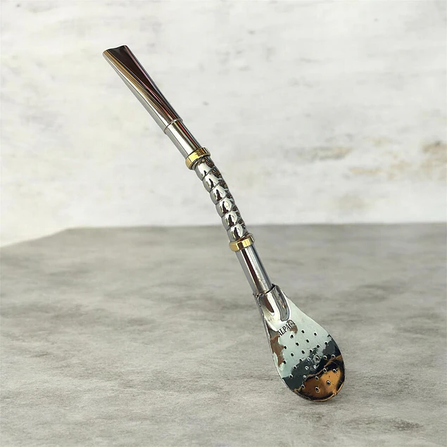 Bombilla de Alpaca caño Fino El Buen Pastor