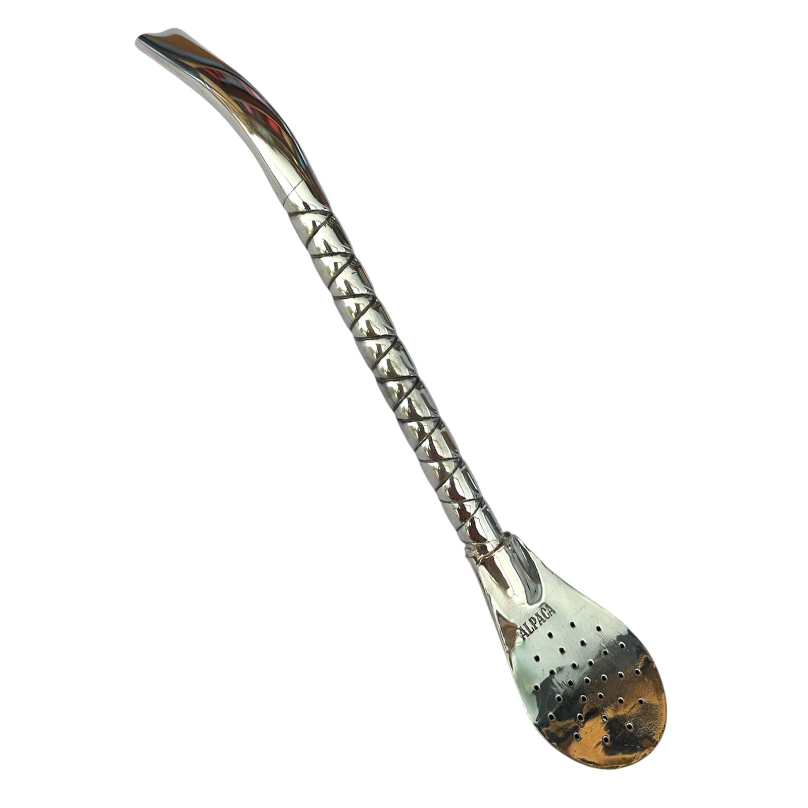 Bombilla de Alpaca caño Fino El Buen Pastor