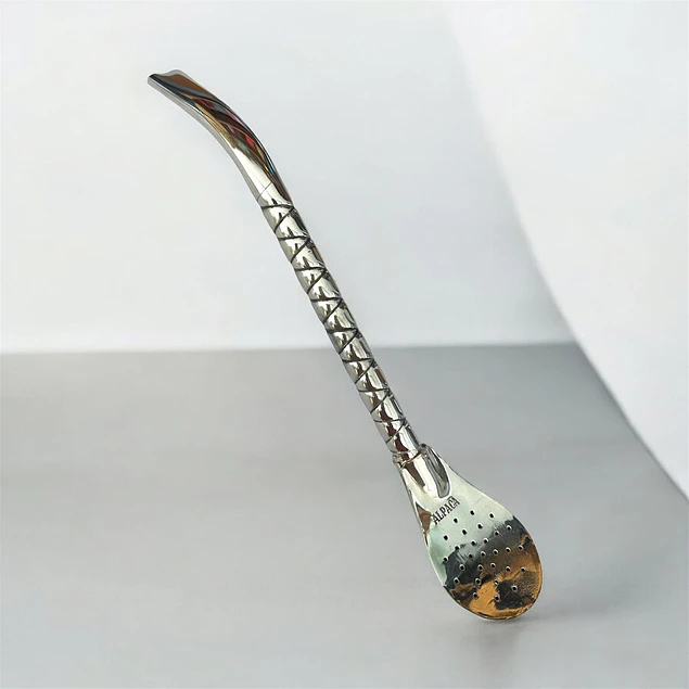 Bombilla de Alpaca caño Fino El Buen Pastor