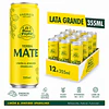 Pack x 12 Uni Bebida Energizante Natural Yerba Mate Limón & Jengibre El Buen Pastor 355ml