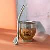 Mate Imperial Madera con Base mas Bombilla de Alpaca