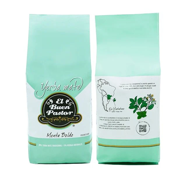 Pack x 5 Yerba Mate El Buen Pastor Surtidas 500G libre de gluten