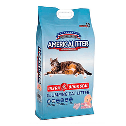 Arena America Litter Odor Baby Powder 15 kg + 10 Cremi Naturalistic surtidos