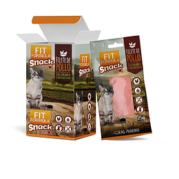 Fit Fórmula Snack Filete de Pollo 6 x 25g