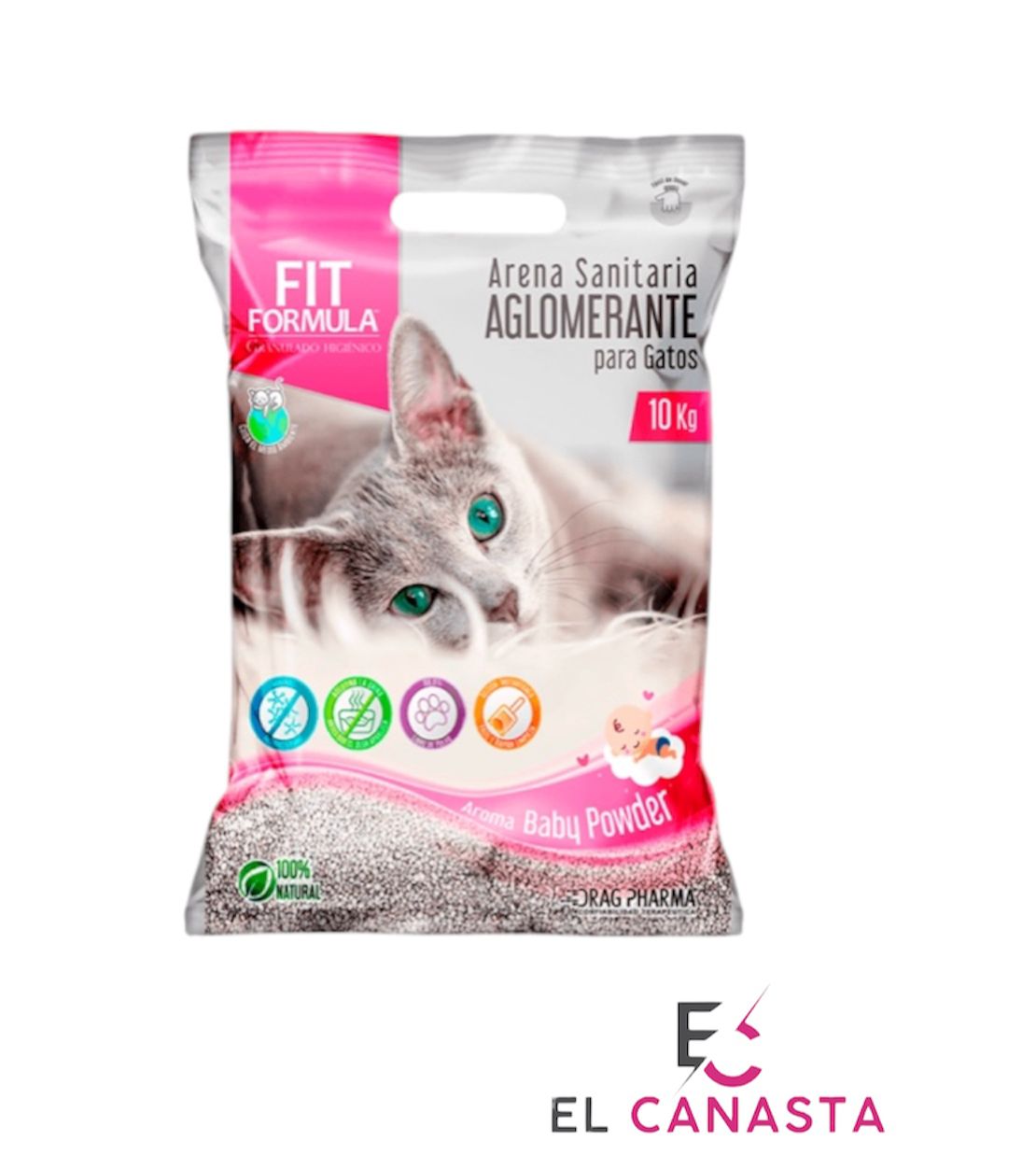 Arena Aglutinante Fit Formula Baby Powder