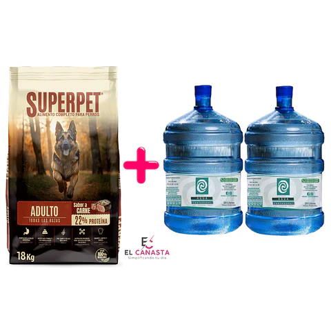 Superpet 18 kg + 2 Recargas de Agua