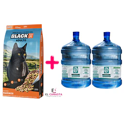 Black Cat 10 kg + 2 Recargas de Agua