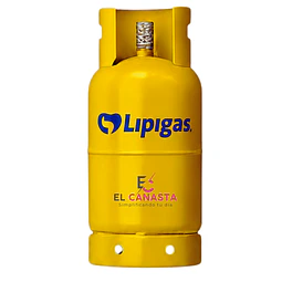 Gas envasado 11 kg.