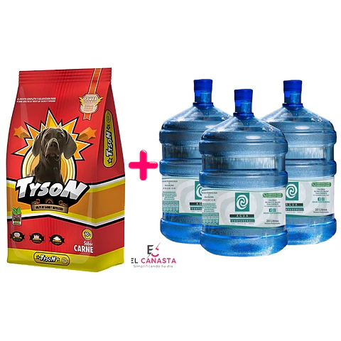 Tyson 25 kg + 3 Recargas de Agua