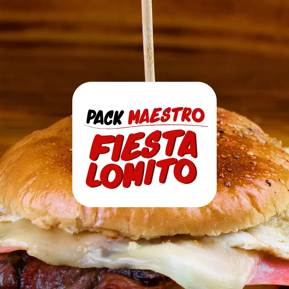 Pack Maestro Fiesta Lomito 1