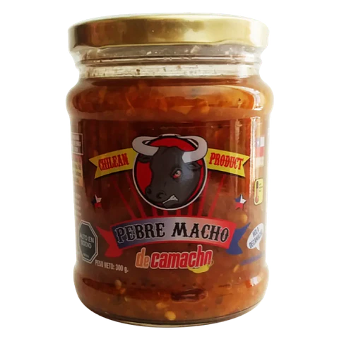 PEBRE CAMACHO MACHO 350 GR