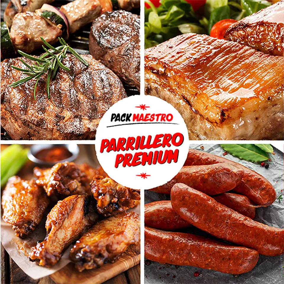 Pack Maestro Parrillero Premium 4