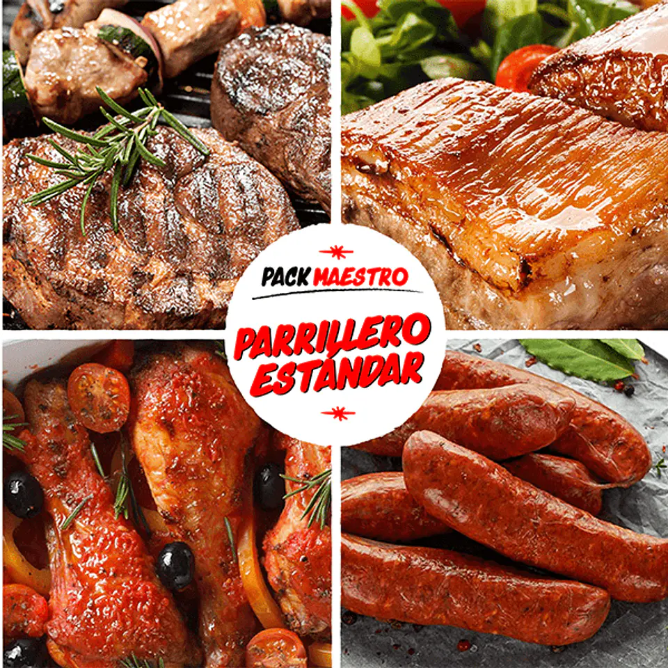 Pack Maestro Parrillero Estándar 3
