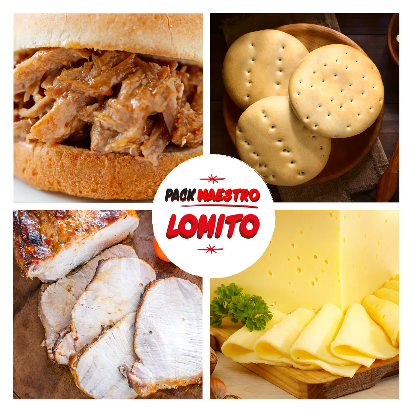 Pack Maestro Fiesta Lomito 4