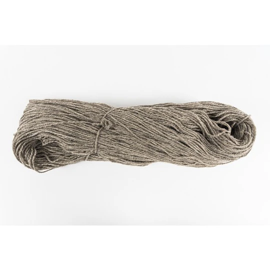 Madeja Lana Natural Gris 300 grs aprox, Intermedia, 2 hebras - Worsted/Aran