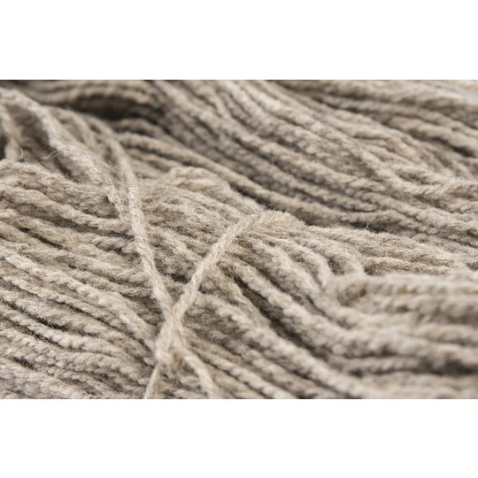 Madeja Lana Natural Gris 300 grs aprox, Intermedia, 2 hebras - Worsted/Aran