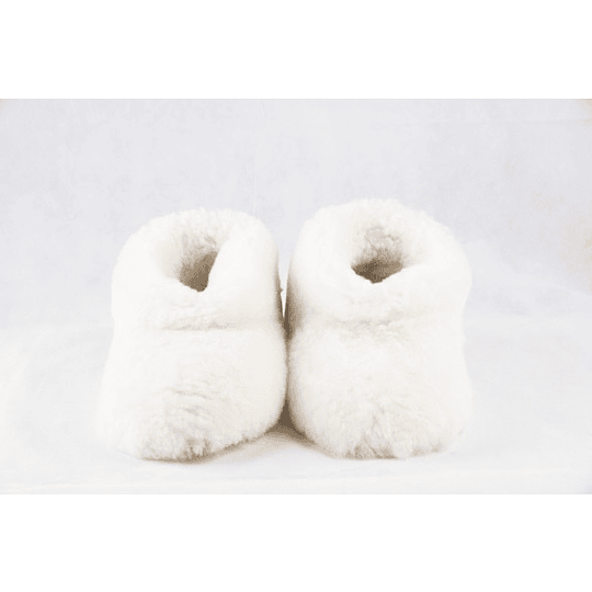 Pantufla Lana Artesanal Talla 45