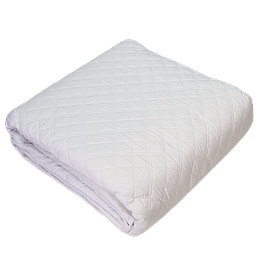 Quilt 100% Algodón Blanco King