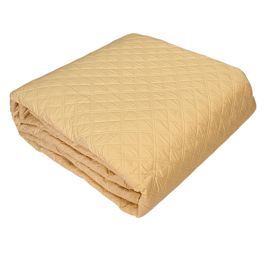 Quilt 100% Algodón Beige 1,5 Plazas