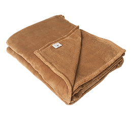 Frazada Polar Flannel Beige 1,5 Plazas