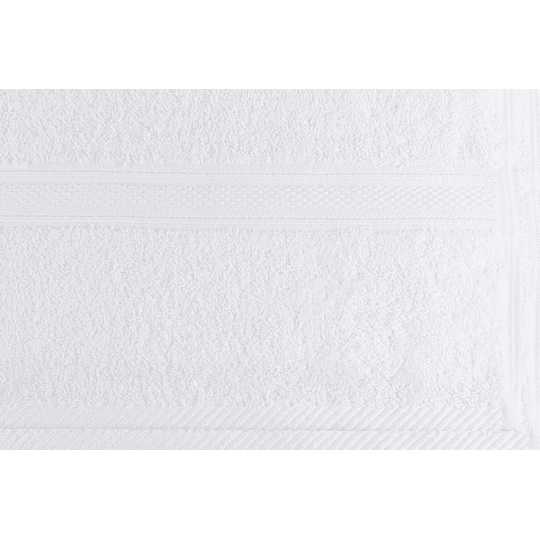 Toalla Baño Blanco 650 grs/m2 Con Guarda