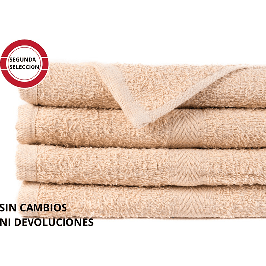 Toalla Mano 360 Grs Beige.