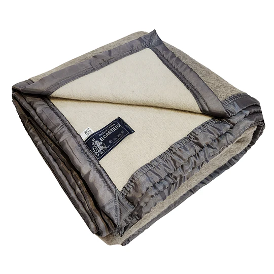 Frazada 3,00 X 2,30 96% Lana Gris 