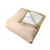 Frazada 2 Plazas 70% Lana  N Virgen Beige