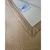 Frazada 1 ,5 Plazas 70% Lana  N Virgen Beige 