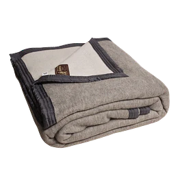 Frazada 3,10 X 2,30 96% Lana  Gris 