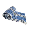 Chalon 100% Lana Virgen Azul Crudo