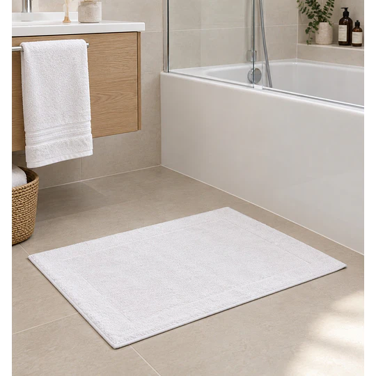 Piso Baño 800 grs/m2 Blanco