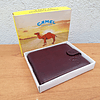 Billetera Camel de Cuero en su caja original / Nueva