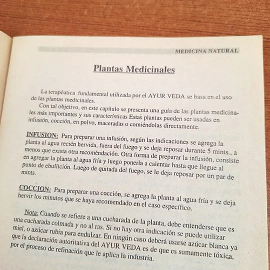 Medicina Natural Ayur Veda