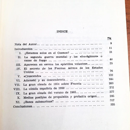 El gran enigma de los platillos volantes