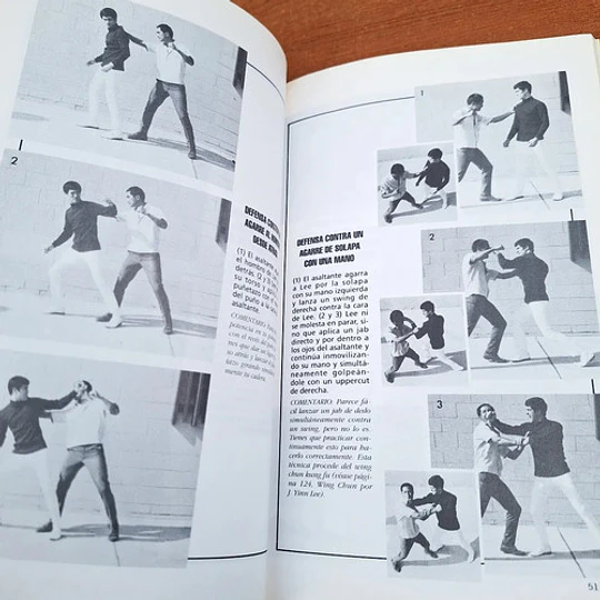 El método de Combate de Bruce Lee. Técnicas de defensa personal