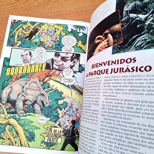 Cómics Jurassic Park + El Mundo Perdido