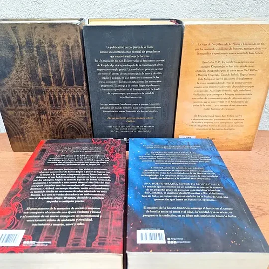 Saga Completa Los pilares de la Tierra