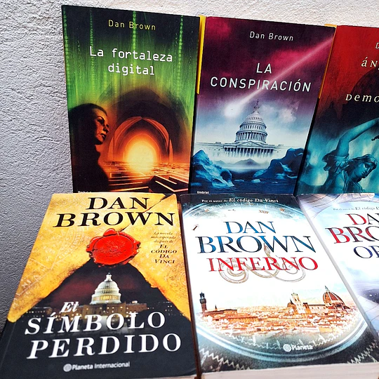 Pack Dan Brown *Todas sus novelas*