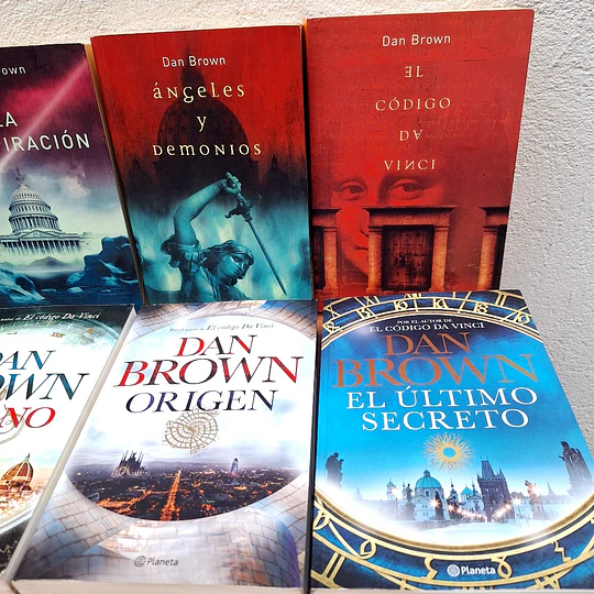 Pack Dan Brown *Todas sus novelas*