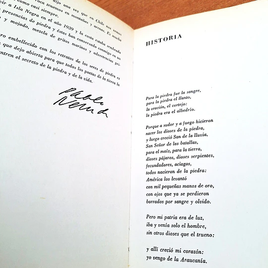Las piedras de Chile / Pablo Neruda