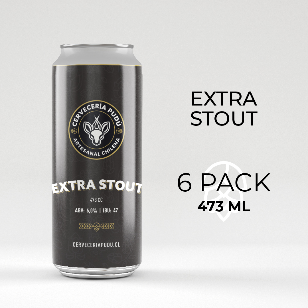 Cerveza Guinness Extra Stout Lata 473cc (6 Unidades)