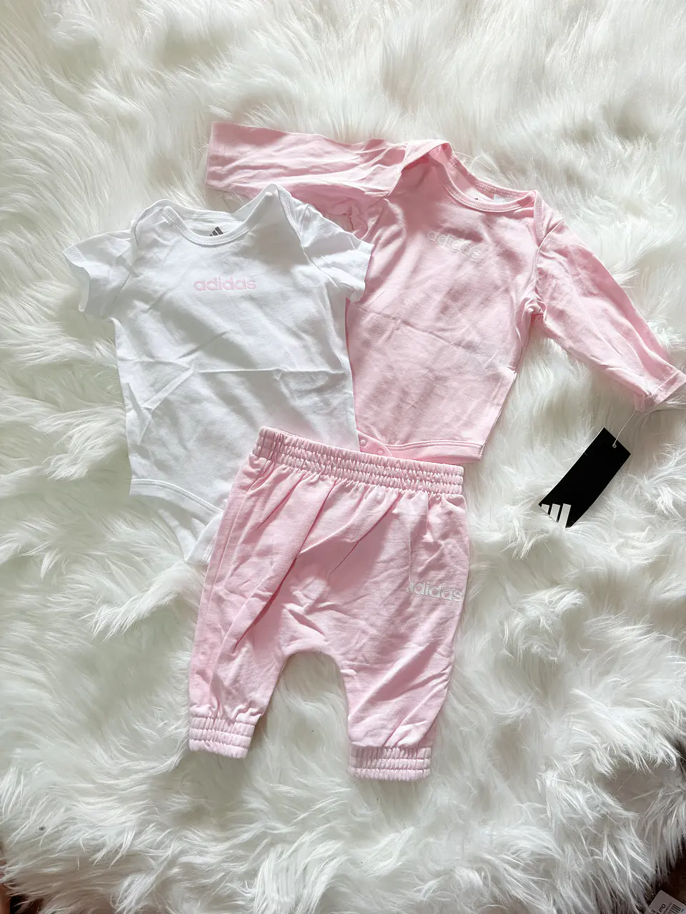 Conjunto Adidas Rosado 3Meses 1