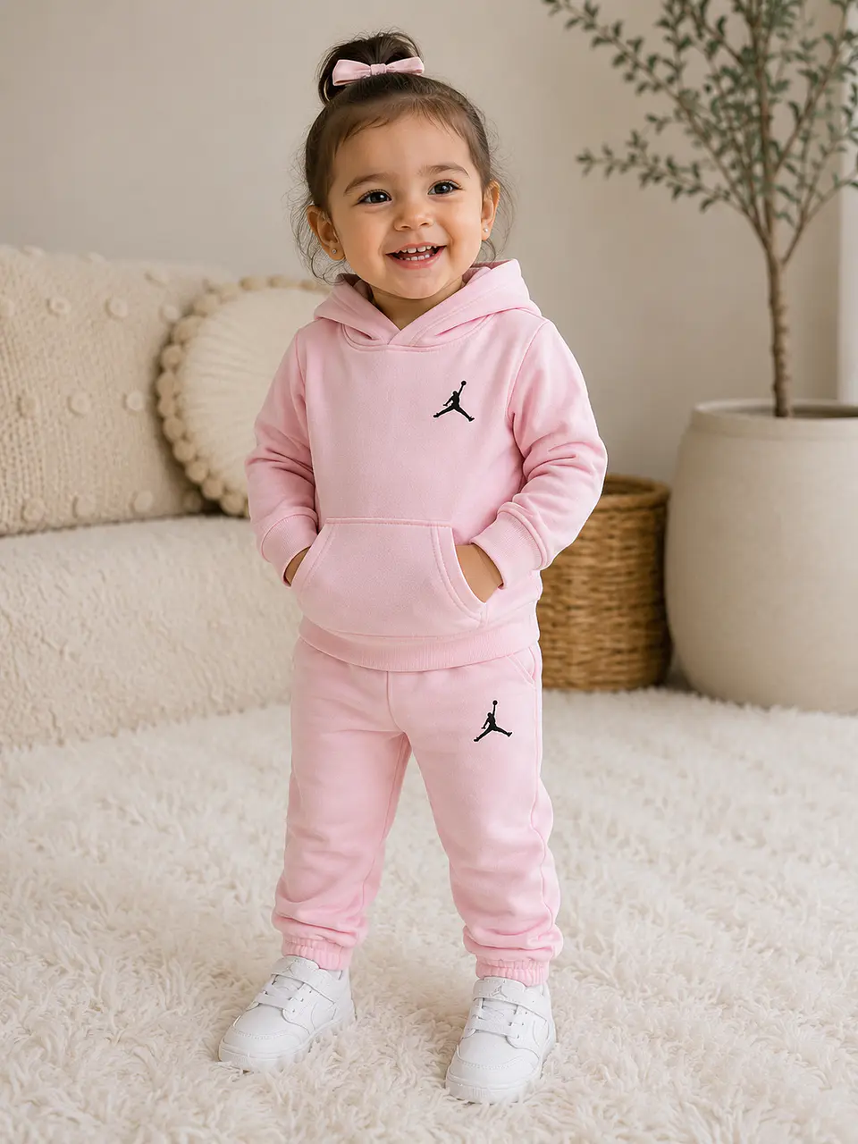 Buzo Jordan Rosa 1