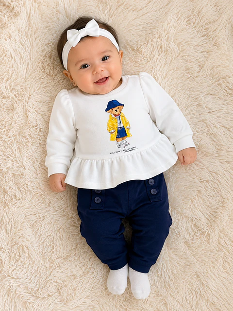 Conjunto Ralph Lauren Bebé Niña