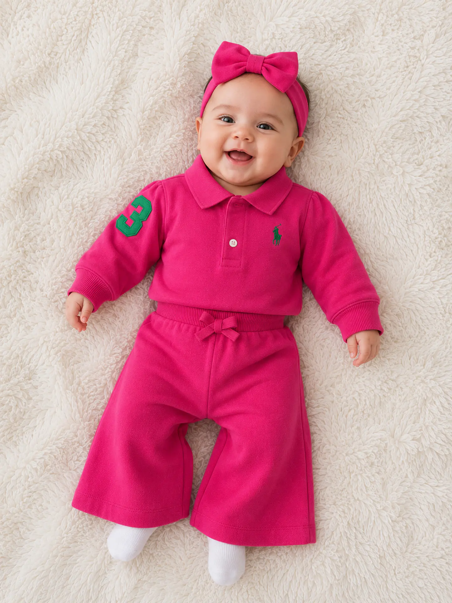 Conjunto Polo Ralph Lauren Niña 1