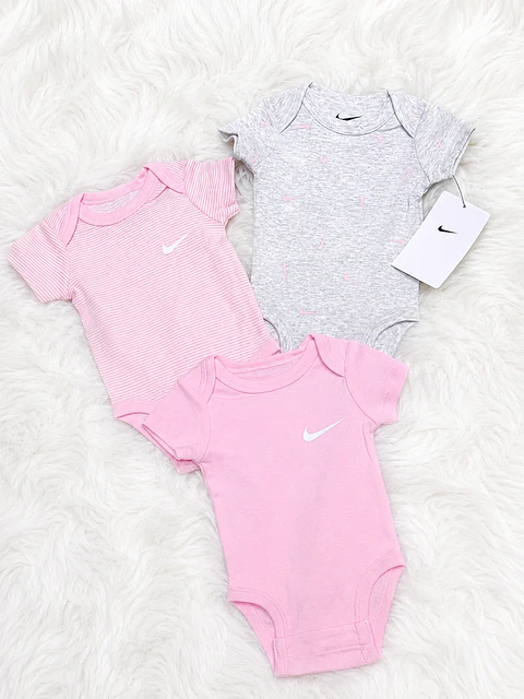 Set Bodys Nike Rosa